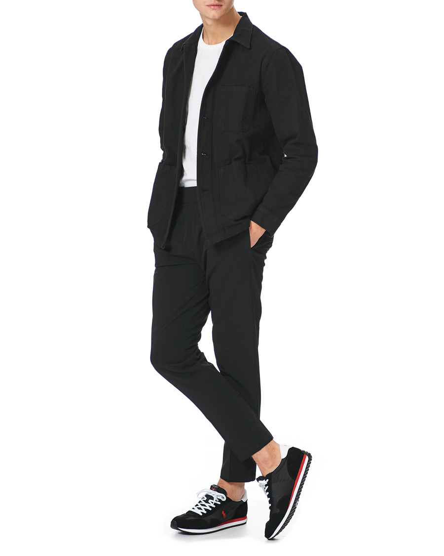 Herren | Polo Ralph Lauren Train 85 Running Sneaker Black | Polo Ralph Lauren | Train 85 Running Sneaker Black