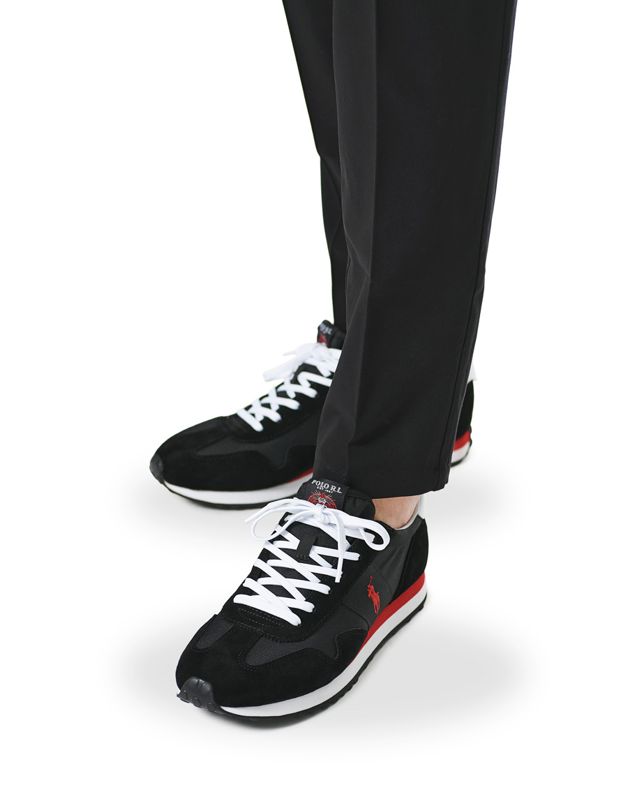 Herren | Polo Ralph Lauren Train 85 Running Sneaker Black | Polo Ralph Lauren | Train 85 Running Sneaker Black