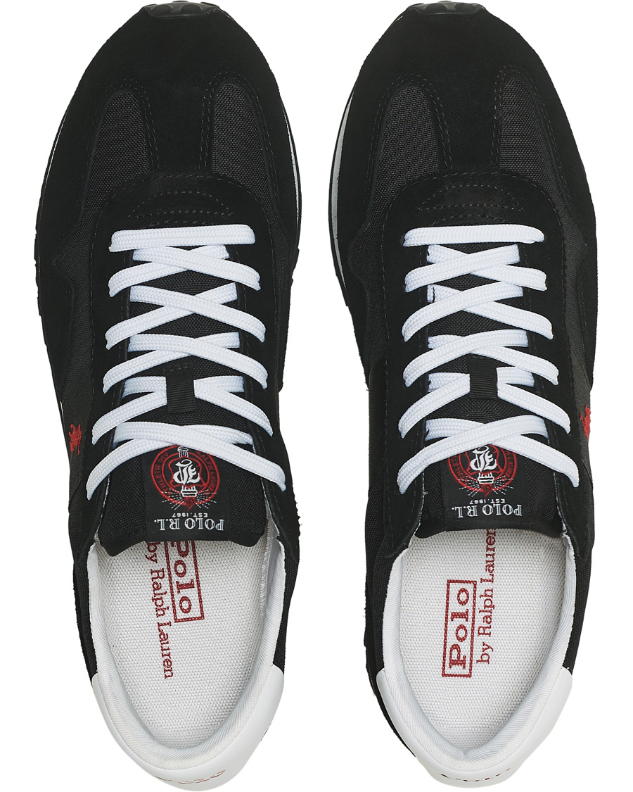 Herren | Polo Ralph Lauren Train 85 Running Sneaker Black | Polo Ralph Lauren | Train 85 Running Sneaker Black