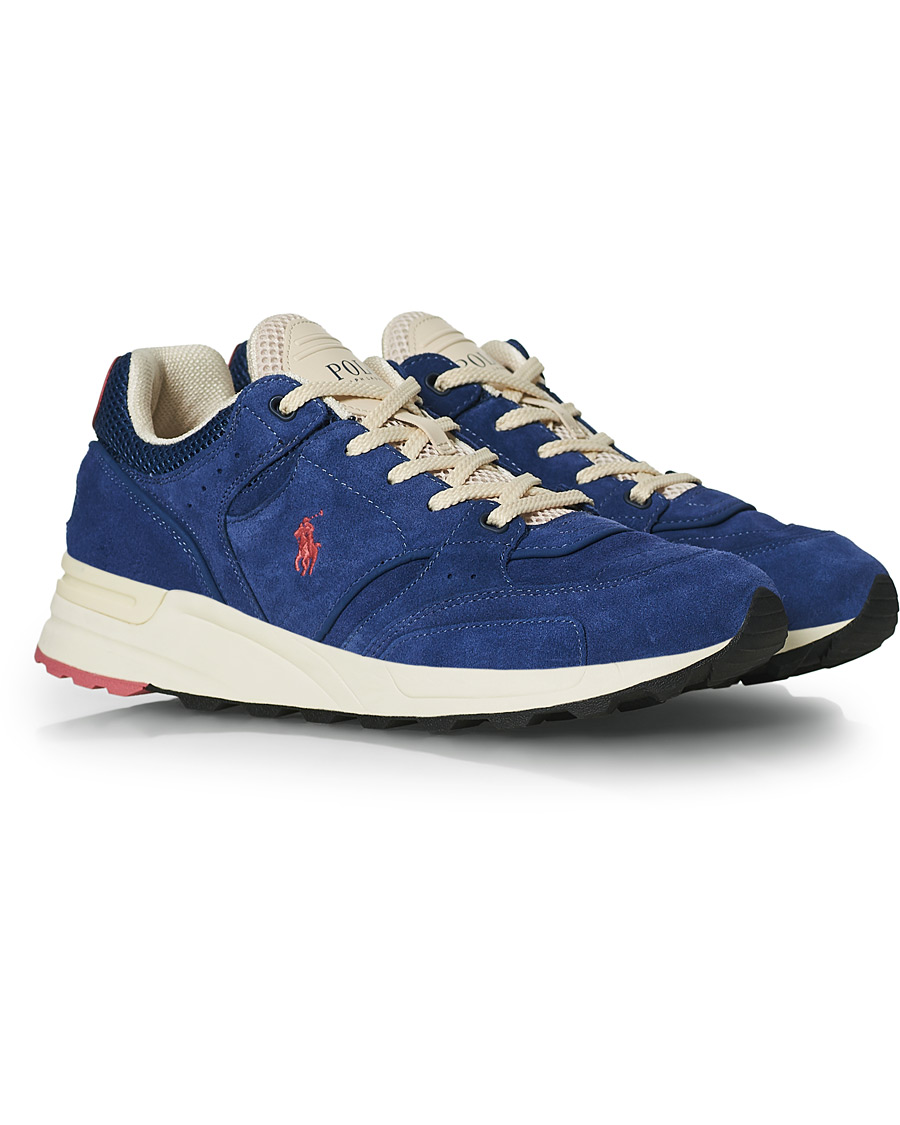 Herren | Polo Ralph Lauren Train 85 Running Sneaker Light Navy | Polo Ralph Lauren | Train 85 Running Sneaker Light Navy
