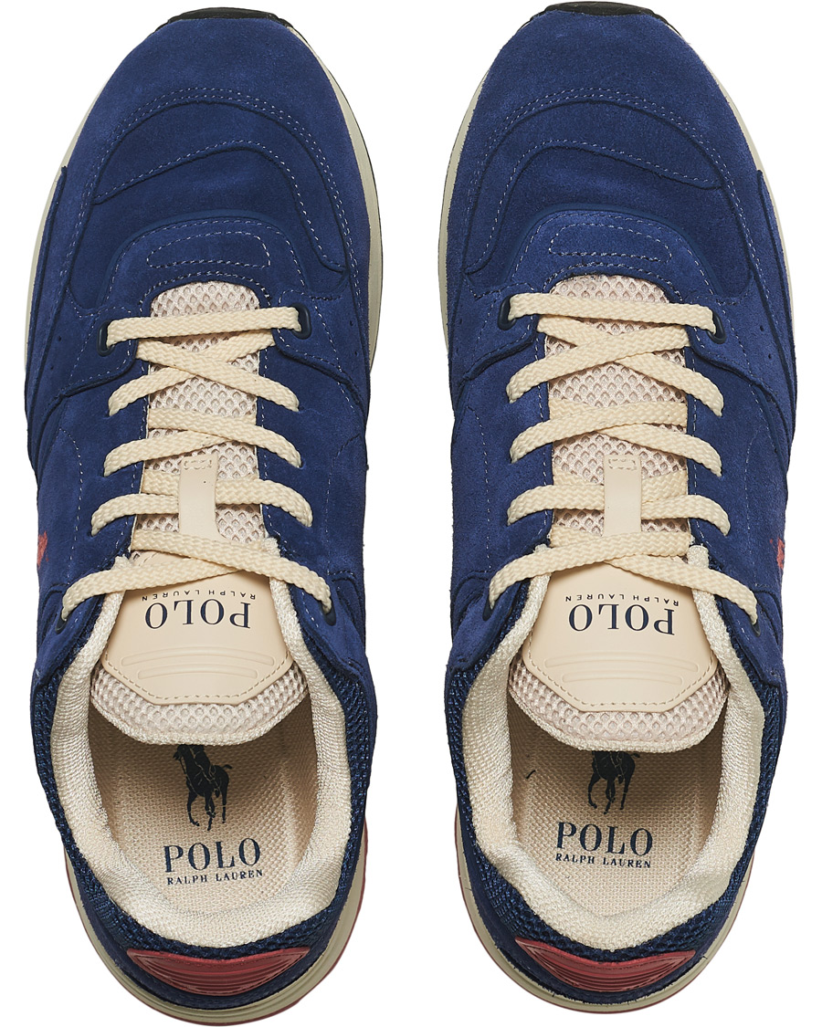 Herren | Polo Ralph Lauren Train 85 Running Sneaker Light Navy | Polo Ralph Lauren | Train 85 Running Sneaker Light Navy