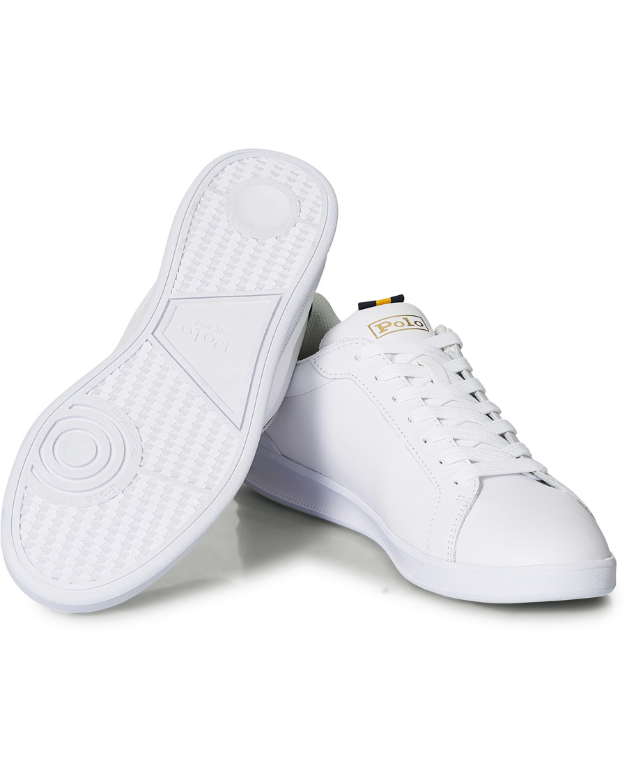 Herren | Polo Ralph Lauren Heritage Court II Sneaker White/Navy | Polo Ralph Lauren | Heritage Court II Sneaker White/Navy