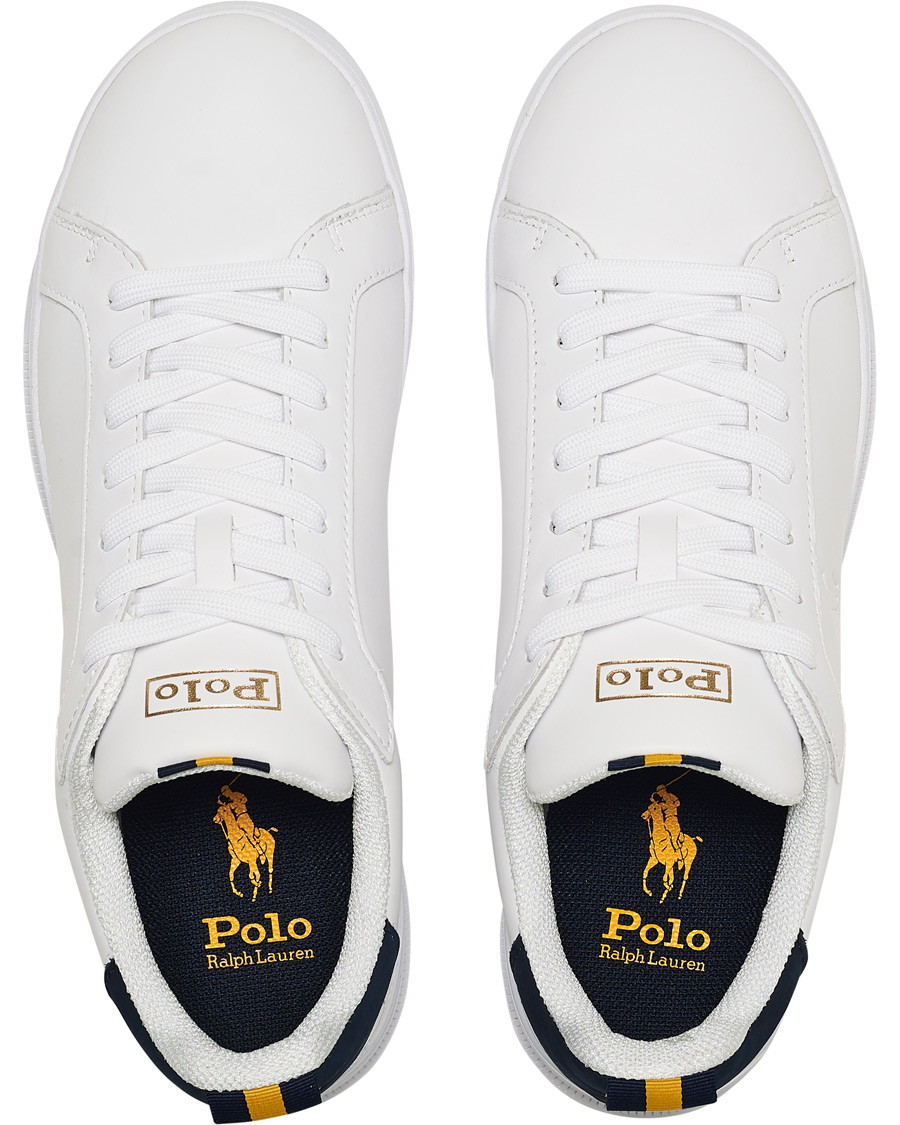 Herren | Polo Ralph Lauren Heritage Court II Sneaker White/Navy | Polo Ralph Lauren | Heritage Court II Sneaker White/Navy