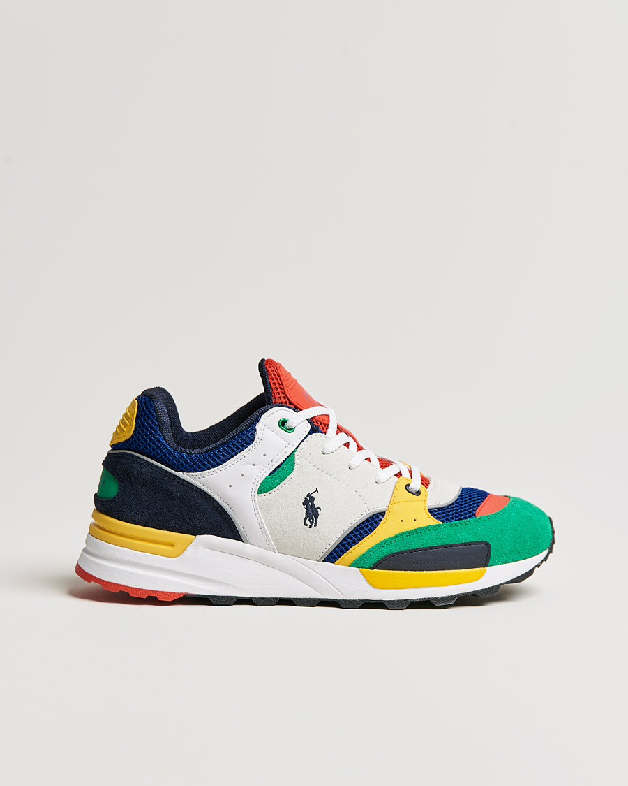 Herren | Polo Ralph Lauren Trackstr 200 Running Sneaker Multi | Polo Ralph Lauren | Trackstr 200 Running Sneaker Multi