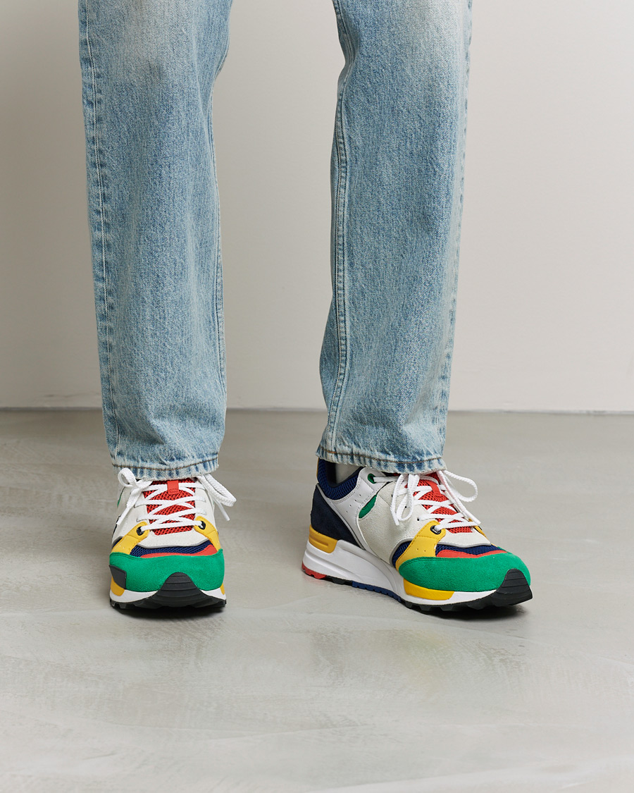 Herren | Polo Ralph Lauren Trackstr 200 Running Sneaker Multi | Polo Ralph Lauren | Trackstr 200 Running Sneaker Multi
