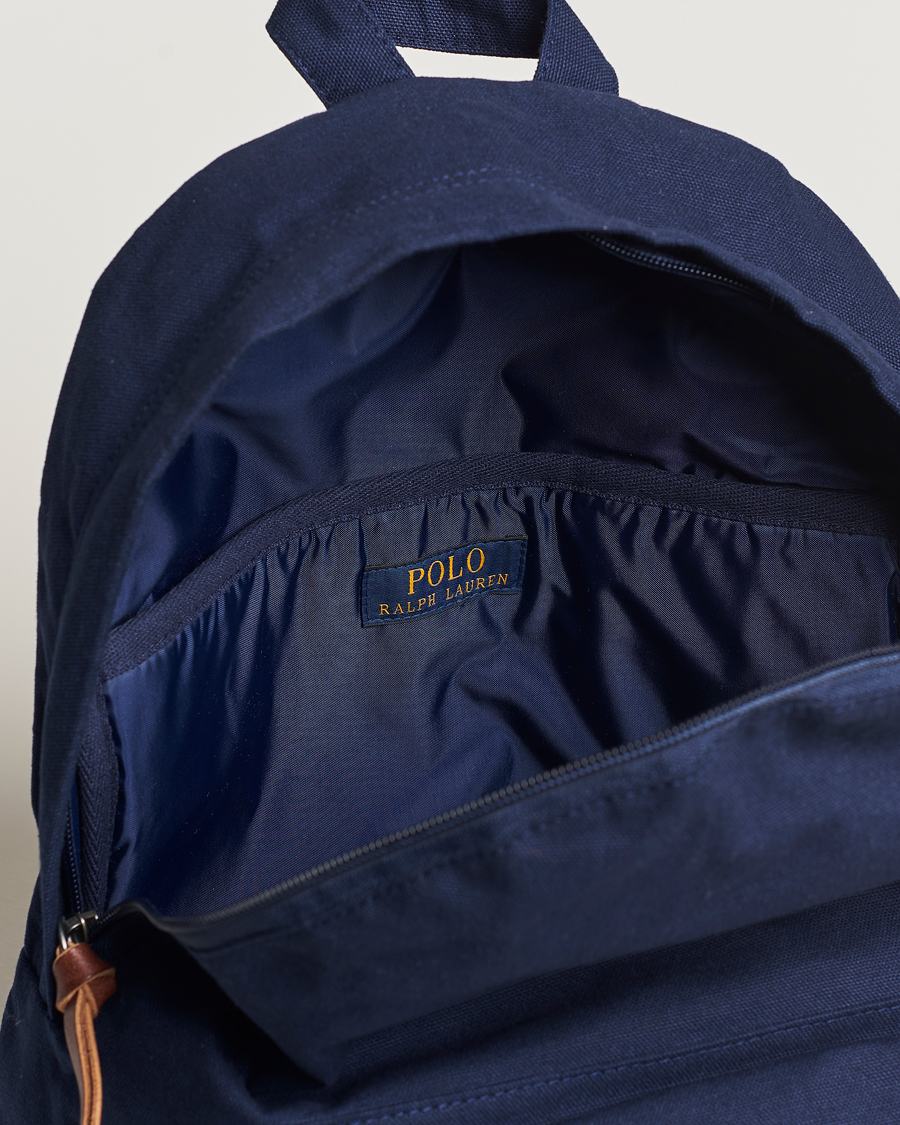 Herren | Polo Ralph Lauren Canvas Backpack Newport Navy | Polo Ralph Lauren | Canvas Backpack Newport Navy