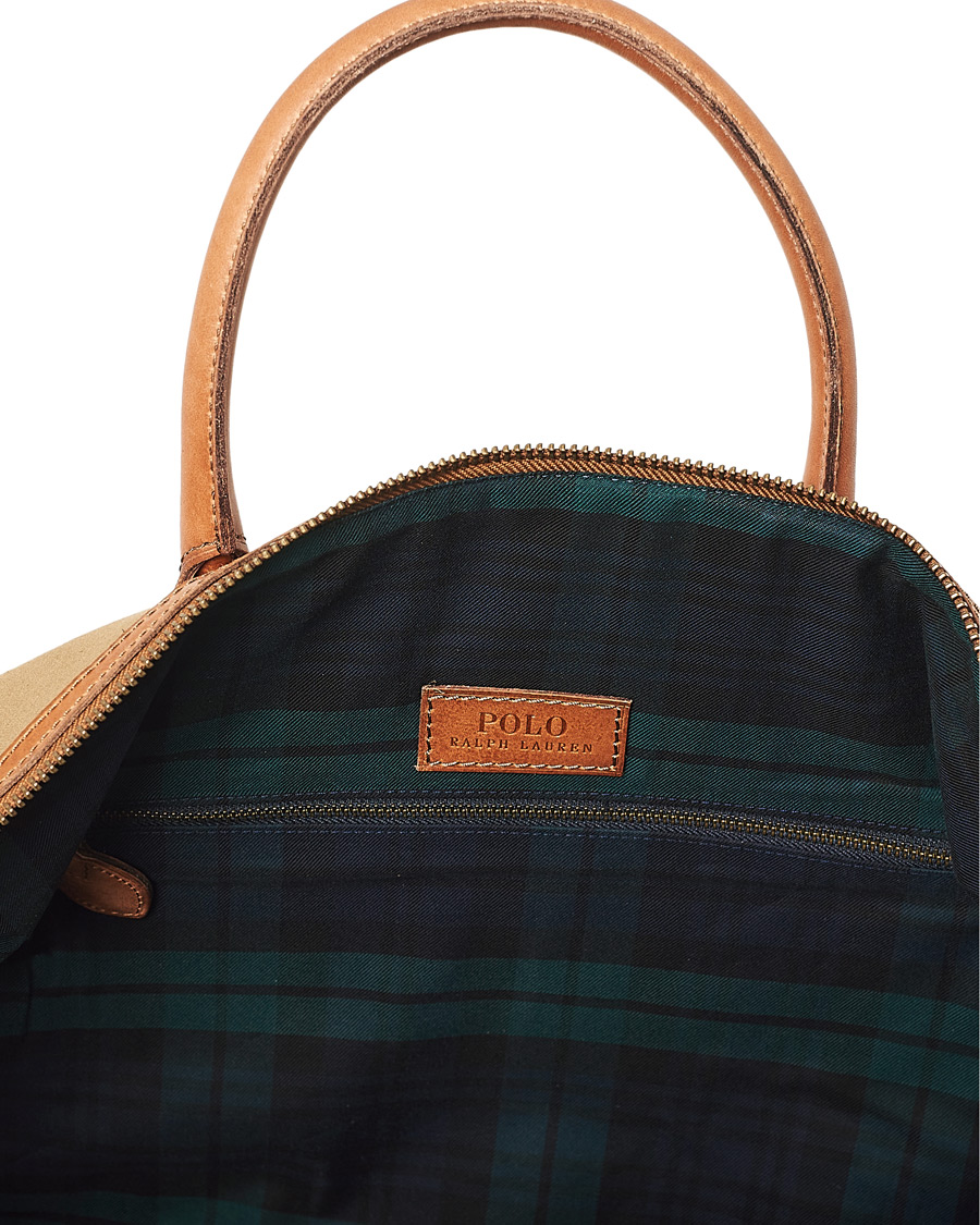 Herren | Polo Ralph Lauren Heritage Canvas Duffle Bag Montana Khaki | Polo Ralph Lauren | Heritage Canvas Duffle Bag Montana Khaki