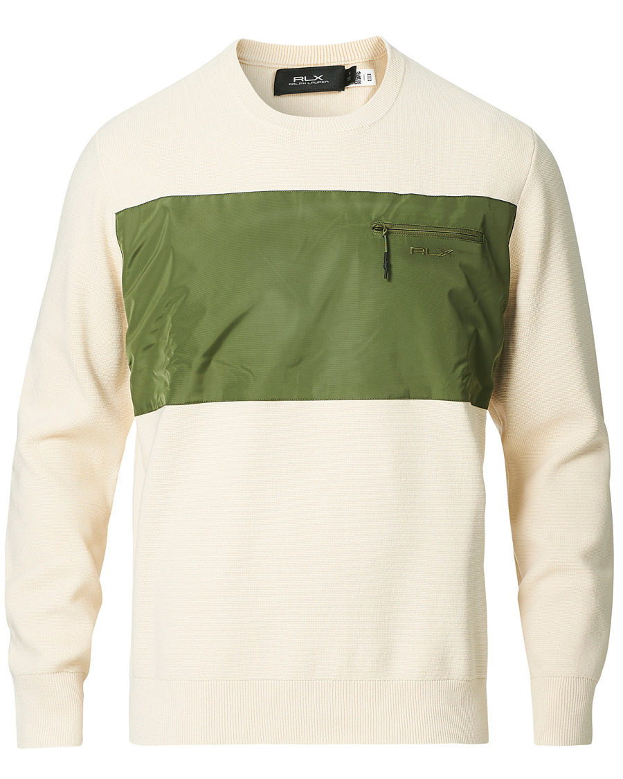Herren | Pullover | RLX Ralph Lauren | Hybrid Sweater Guide Creme