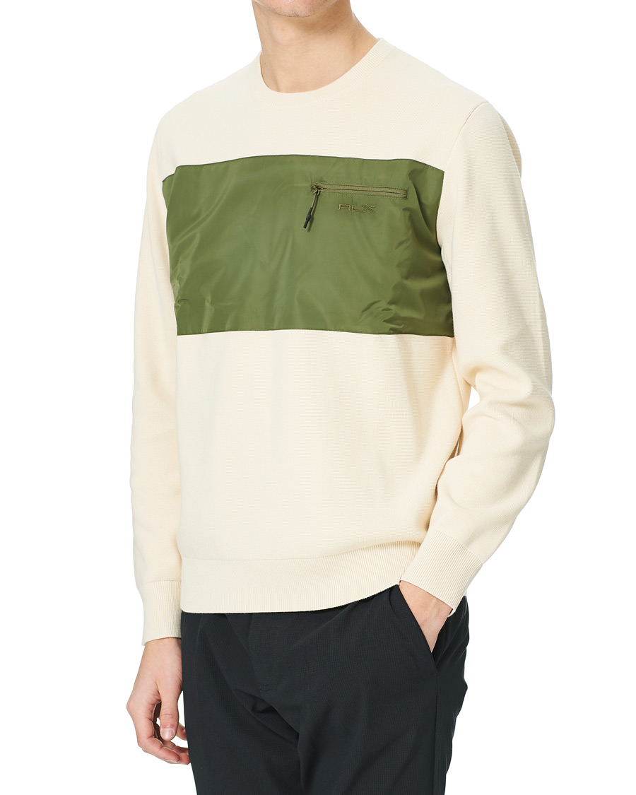 Herren | Pullover | RLX Ralph Lauren | Hybrid Sweater Guide Creme