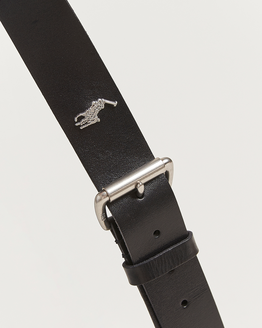 Herren | Gürtel | Polo Ralph Lauren | Leather Belt Black