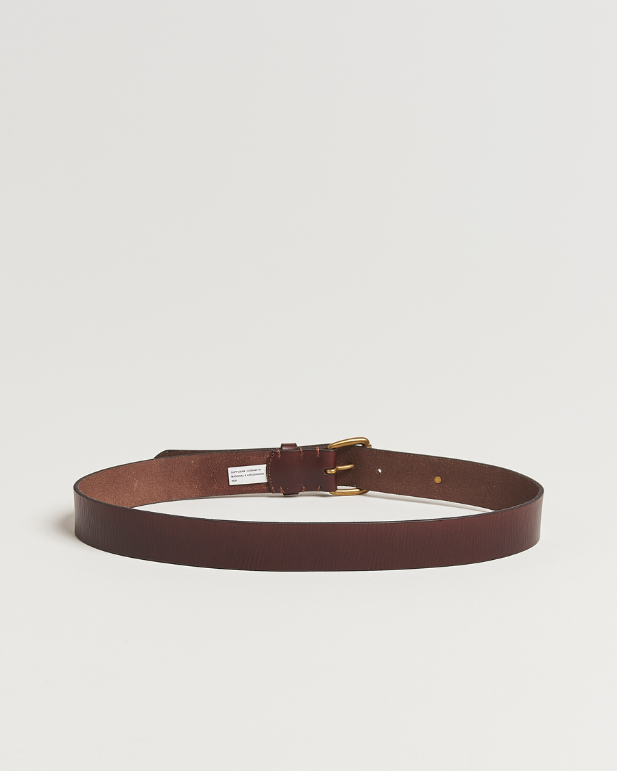 Herren | Gürtel | Polo Ralph Lauren | Leather Belt Brown
