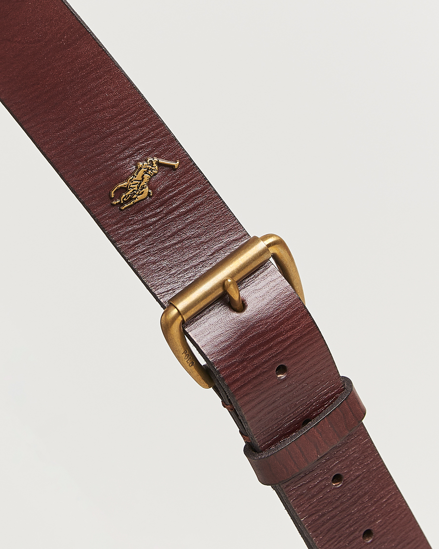 Herren | Gürtel | Polo Ralph Lauren | Leather Belt Brown