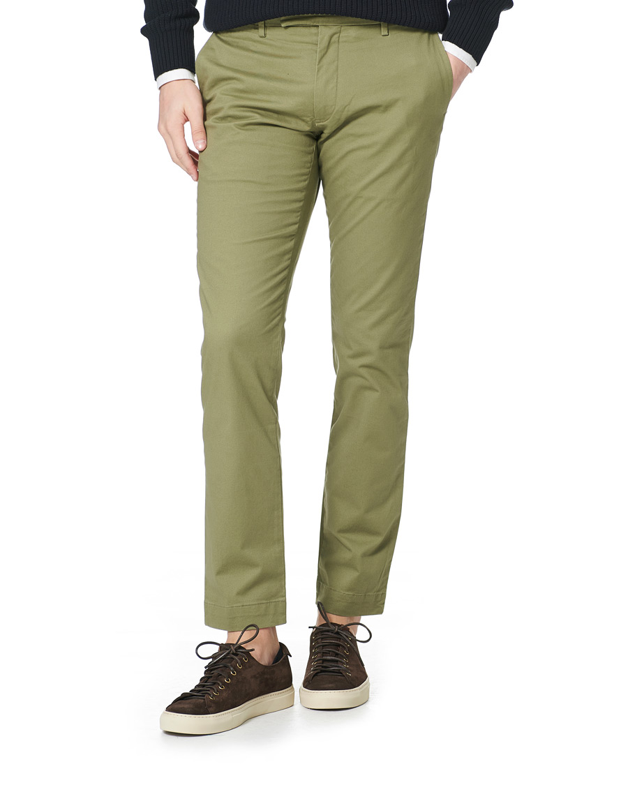 Herren | Hosen | Polo Ralph Lauren | Slim Fit Stretch Chinos Sage Green