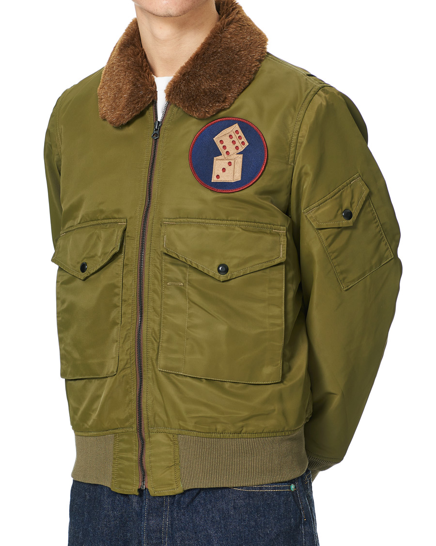 Herren | Jacken | RRL | Filton Shearling Bomber Olive