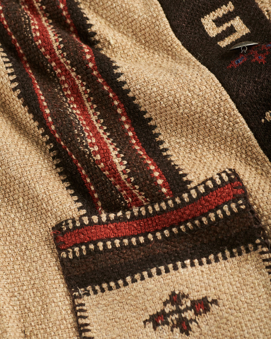 Herren | Pullover | RRL | Ranch Shawl Cardigan Tan/Brown
