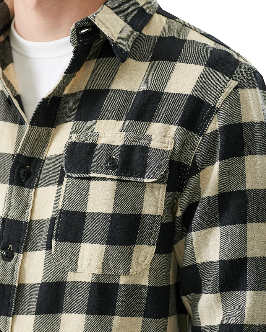 Herren | Hemden | RRL | Matlock Overshirt Black/White