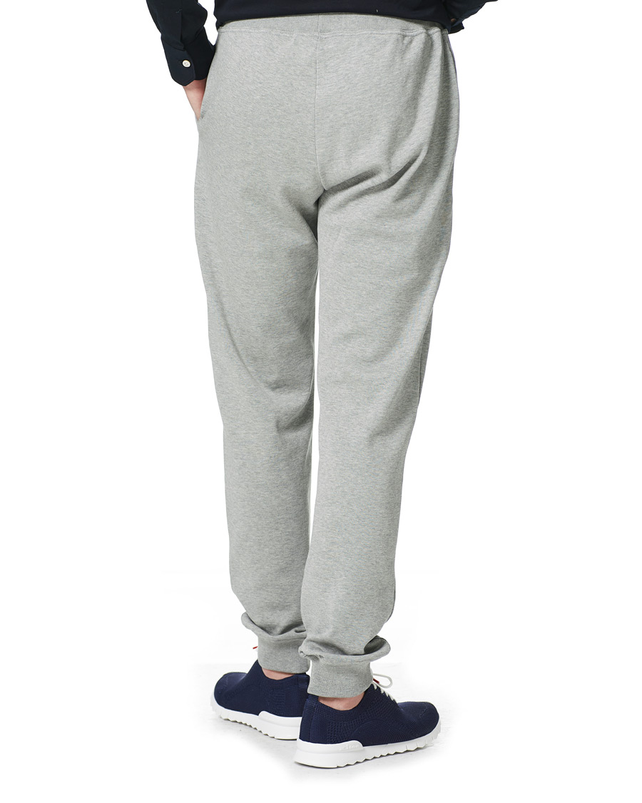 Herren | Hosen | Kiton | Soft Cotton Joggers Light Grey