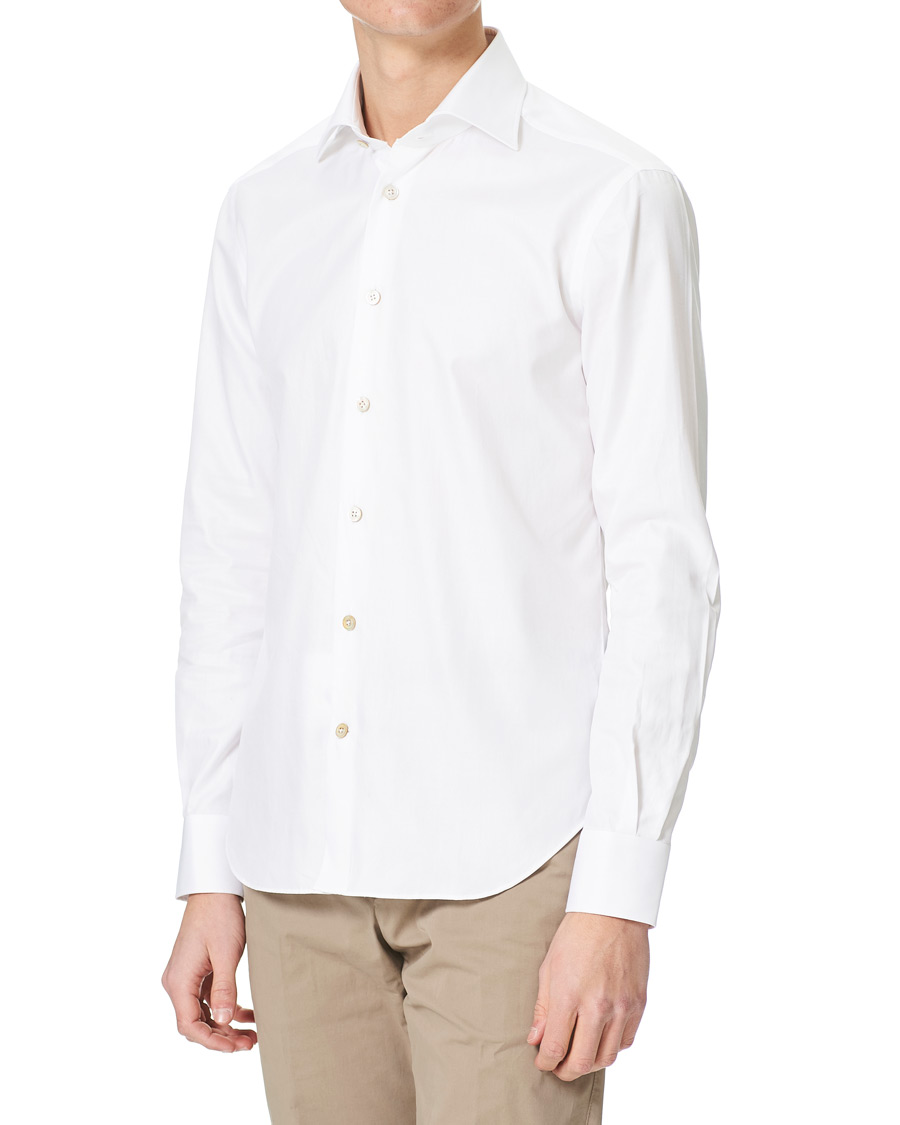 Herren | Hemden | Kiton | Classic Dress Shirt White