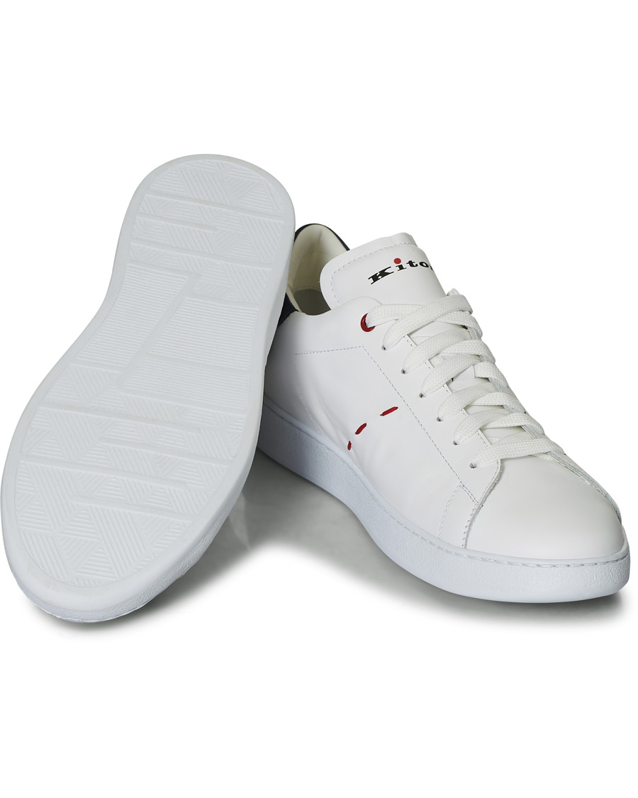 Herren | Kiton Plain Sneaker White | Kiton | Plain Sneaker White