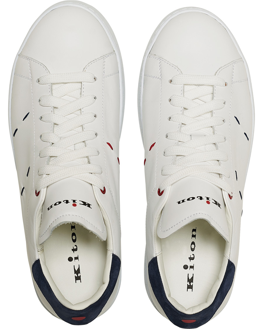 Herren | Kiton Plain Sneaker White | Kiton | Plain Sneaker White