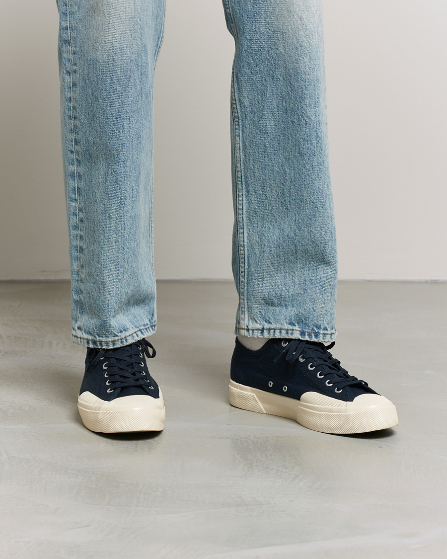 Herren | Superga Artifact Selvedge Duck Sneaker Navy | Superga | Artifact Selvedge Duck Sneaker Navy