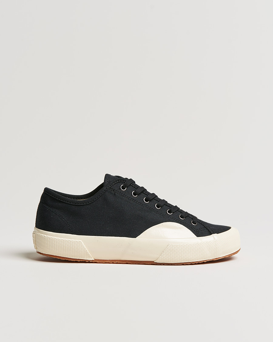 Herren | Superga Artifact Deck Canvas Sneaker Black | Superga | Artifact Deck Canvas Sneaker Black