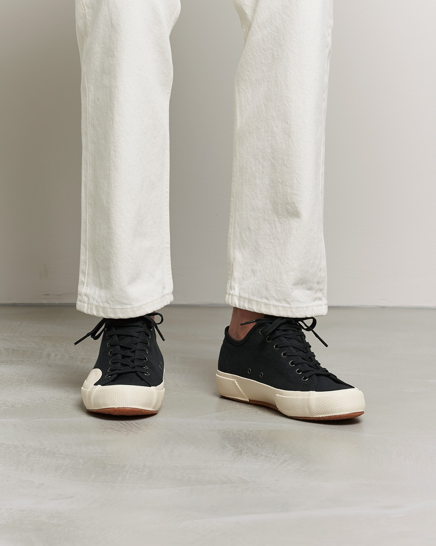 Herren | Superga Artifact Deck Canvas Sneaker Black | Superga | Artifact Deck Canvas Sneaker Black