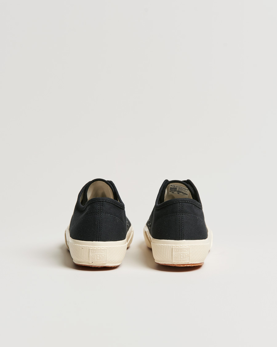 Herren | Superga Artifact Deck Canvas Sneaker Black | Superga | Artifact Deck Canvas Sneaker Black