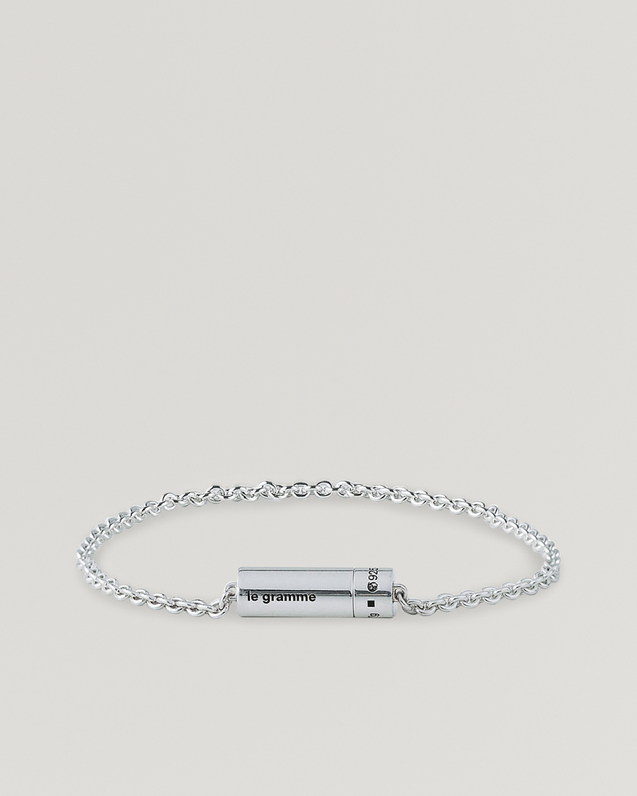 Herren | LE GRAMME Chain Cable Bracelet Sterling Silver 7g | LE GRAMME | Chain Cable Bracelet Sterling Silver 7g