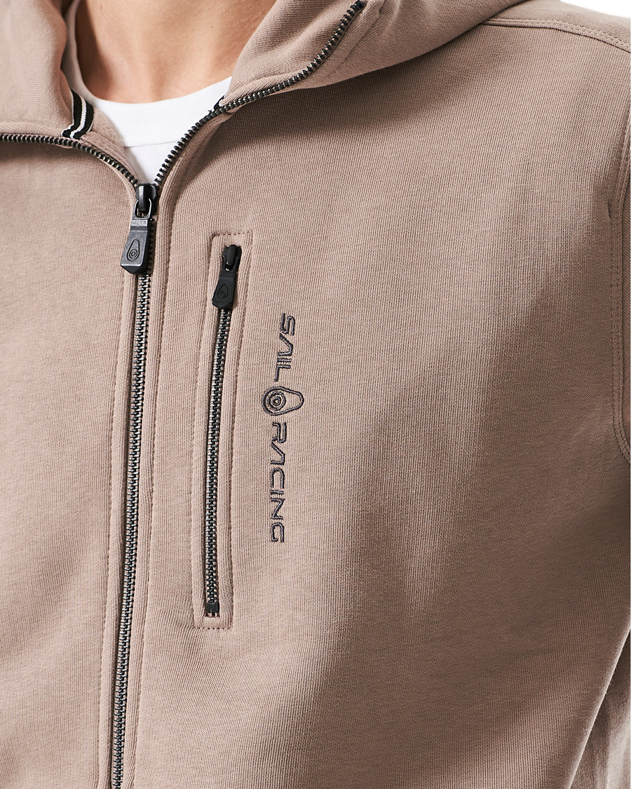 Herren | Pullover | Sail Racing | Bowman Zip Hood Sand