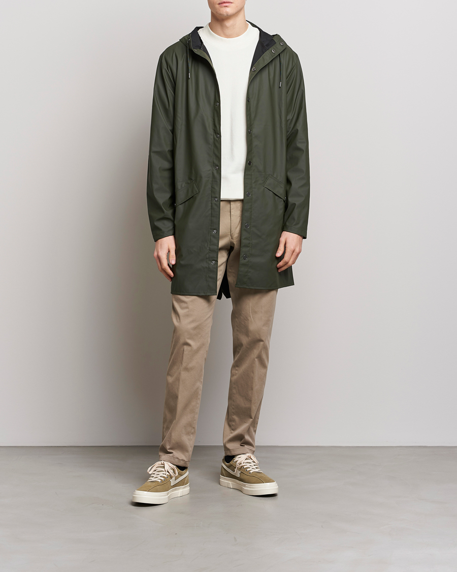 Herren | Jacken | RAINS | Long Jacket Green