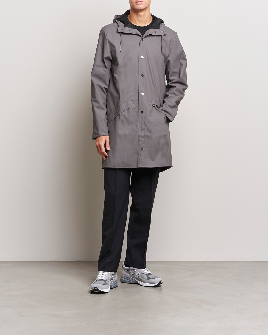 Herren | Jacken | RAINS | Long Jacket Grey