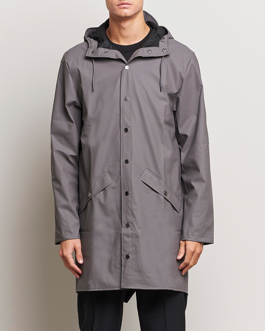 Herren | RAINS | RAINS | Long Jacket Grey