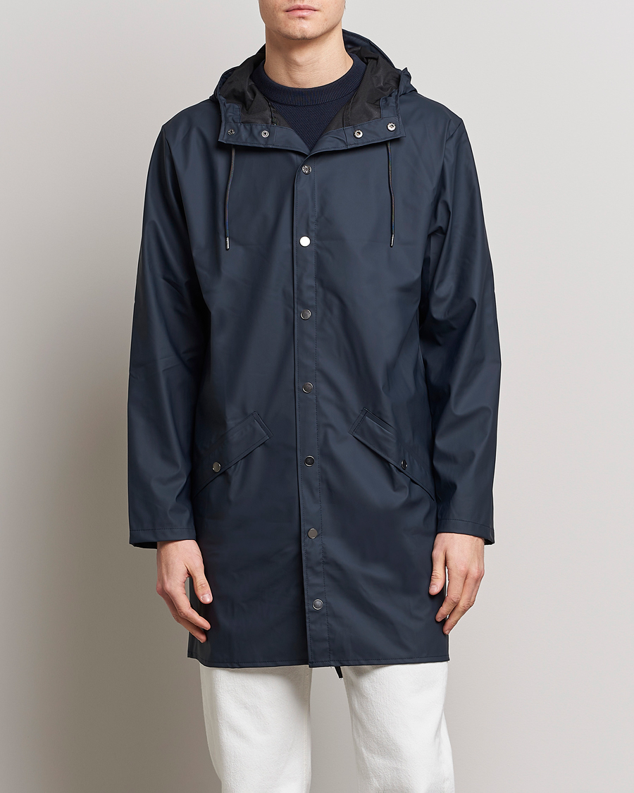 Men |  | RAINS | Long Jacket Navy