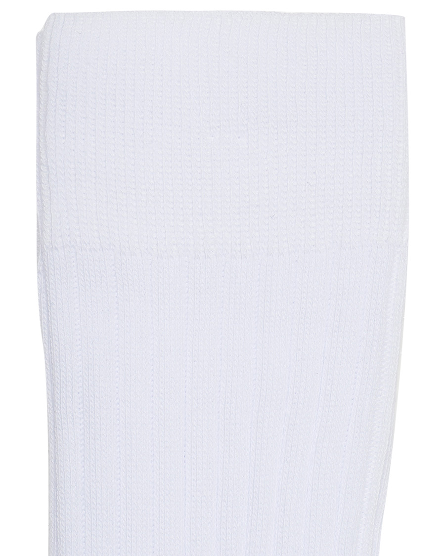 Herren | Unterwäsche | Amanda Christensen | 3-Pack True Cotton Ribbed Socks White