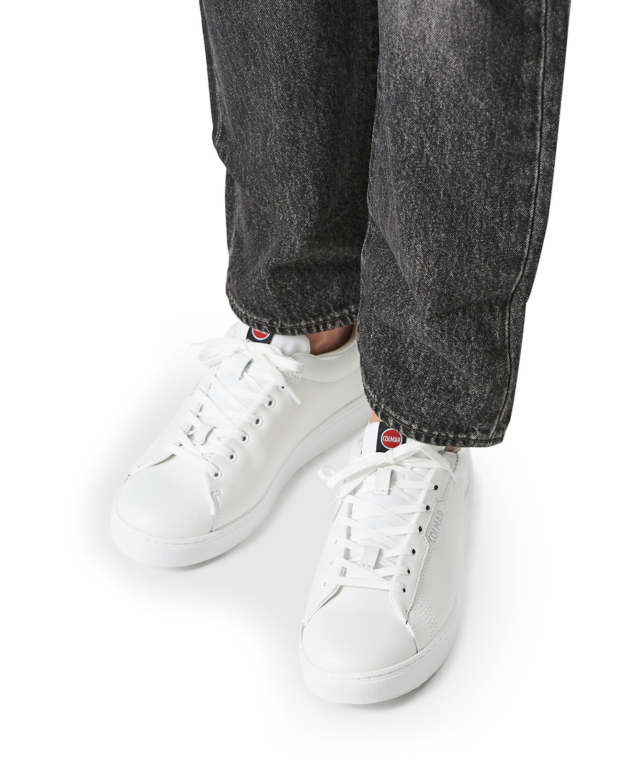 Herren | Colmar Bates Retro Tennis Sneaker White | Colmar | Bates Retro Tennis Sneaker White
