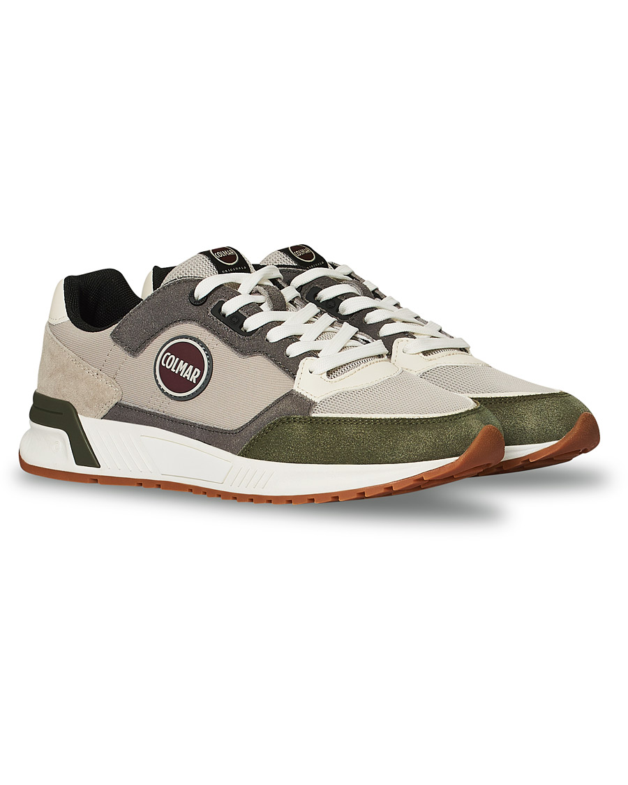 Herren | Colmar Dalton Vice Sneaker Beige/Green/White | Colmar | Dalton Vice Sneaker Beige/Green/White