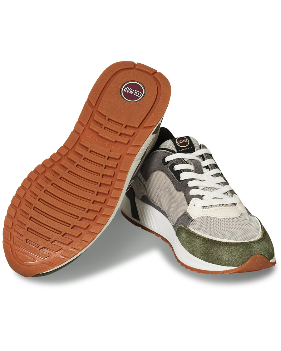Herren | Colmar Dalton Vice Sneaker Beige/Green/White | Colmar | Dalton Vice Sneaker Beige/Green/White