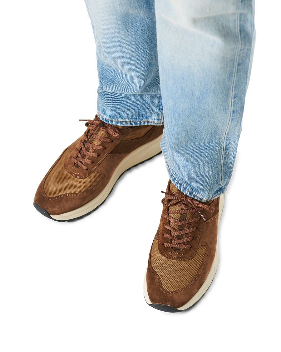 Herren | C.QP Stride Suede/Nylon Runner Snuff | CQP | C.QP Stride Suede/Nylon Runner Snuff