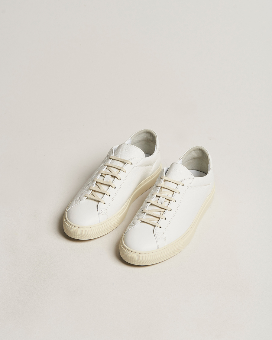 Herren | Sommer-Styles | C.QP | Racquet Sr Sneakers Classic White Leather