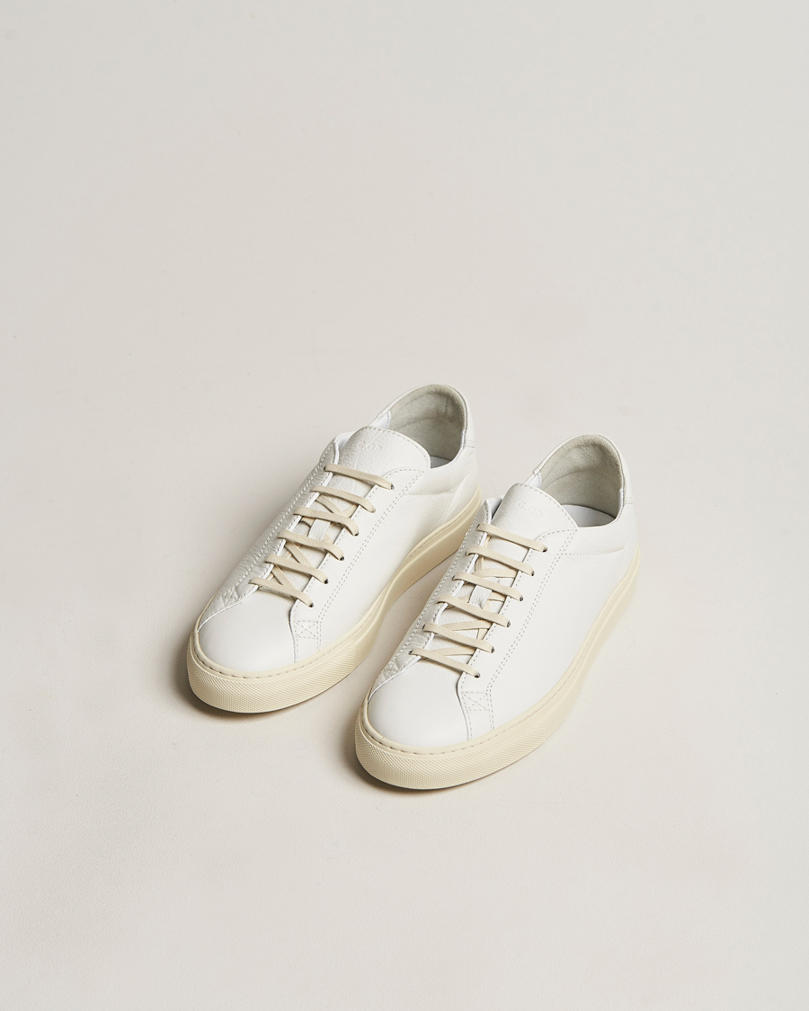 Men |  | CQP | Racquet Sr Sneakers Classic White Leather