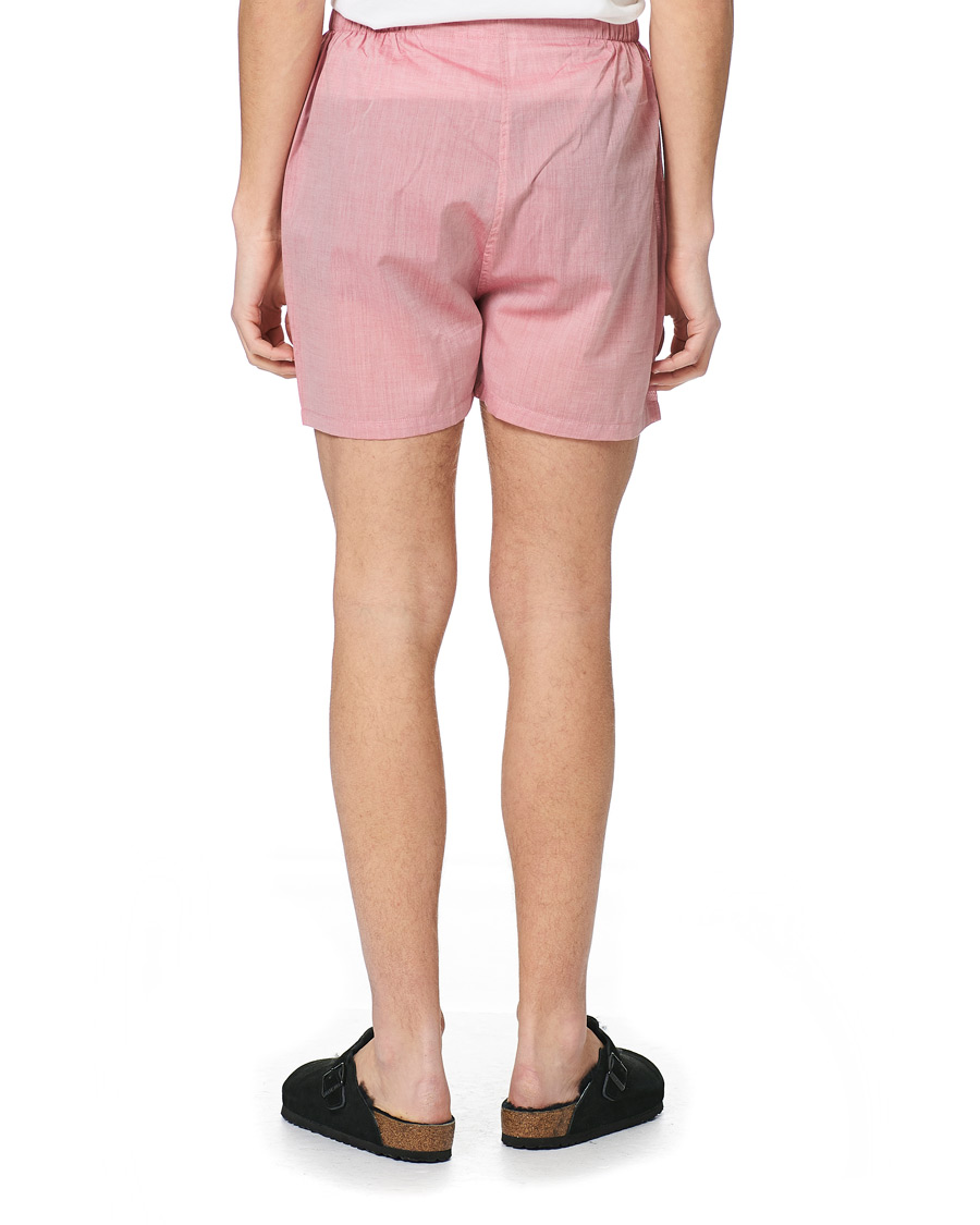 Herren | Schlafanzüge & Bademäntel | Derek Rose | Shortie Cotton Pyjama Set Red