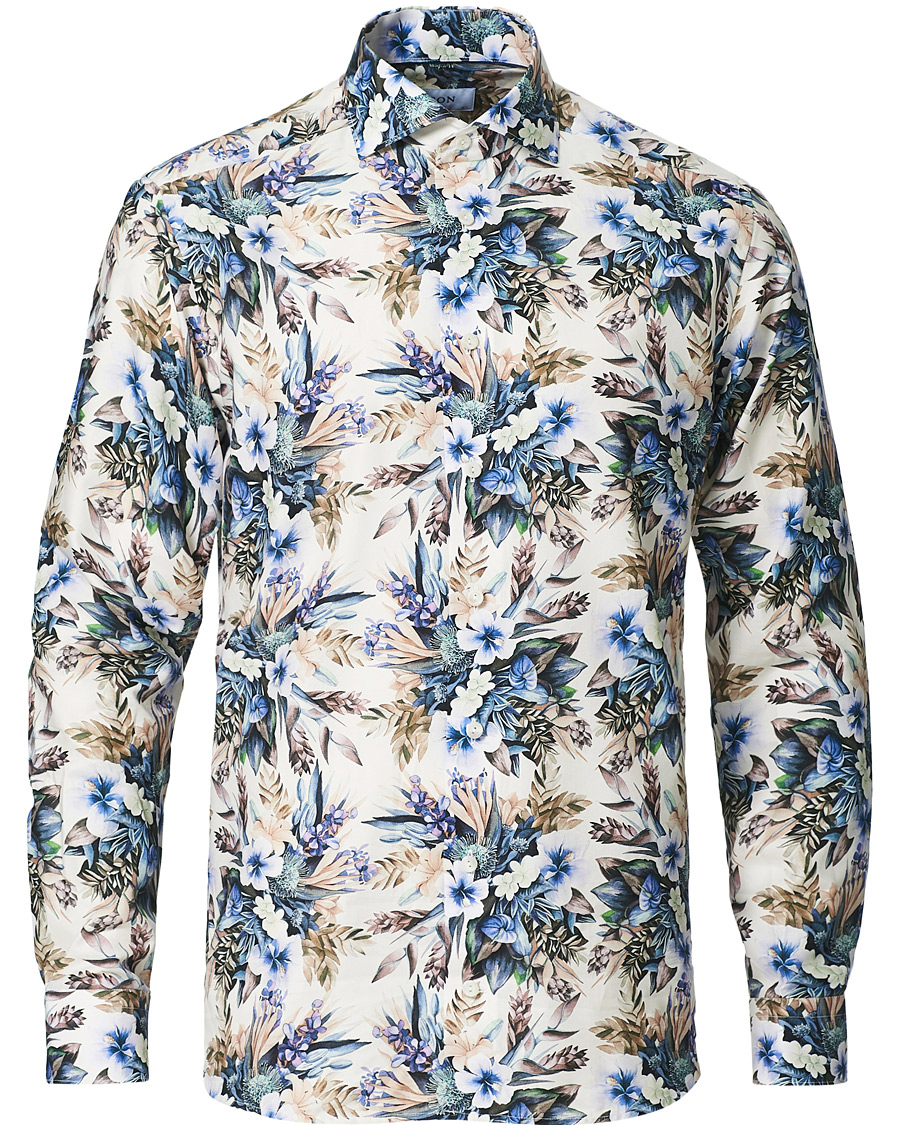 Herren | Hemden | Eton | Fine Twill Shirt Floral