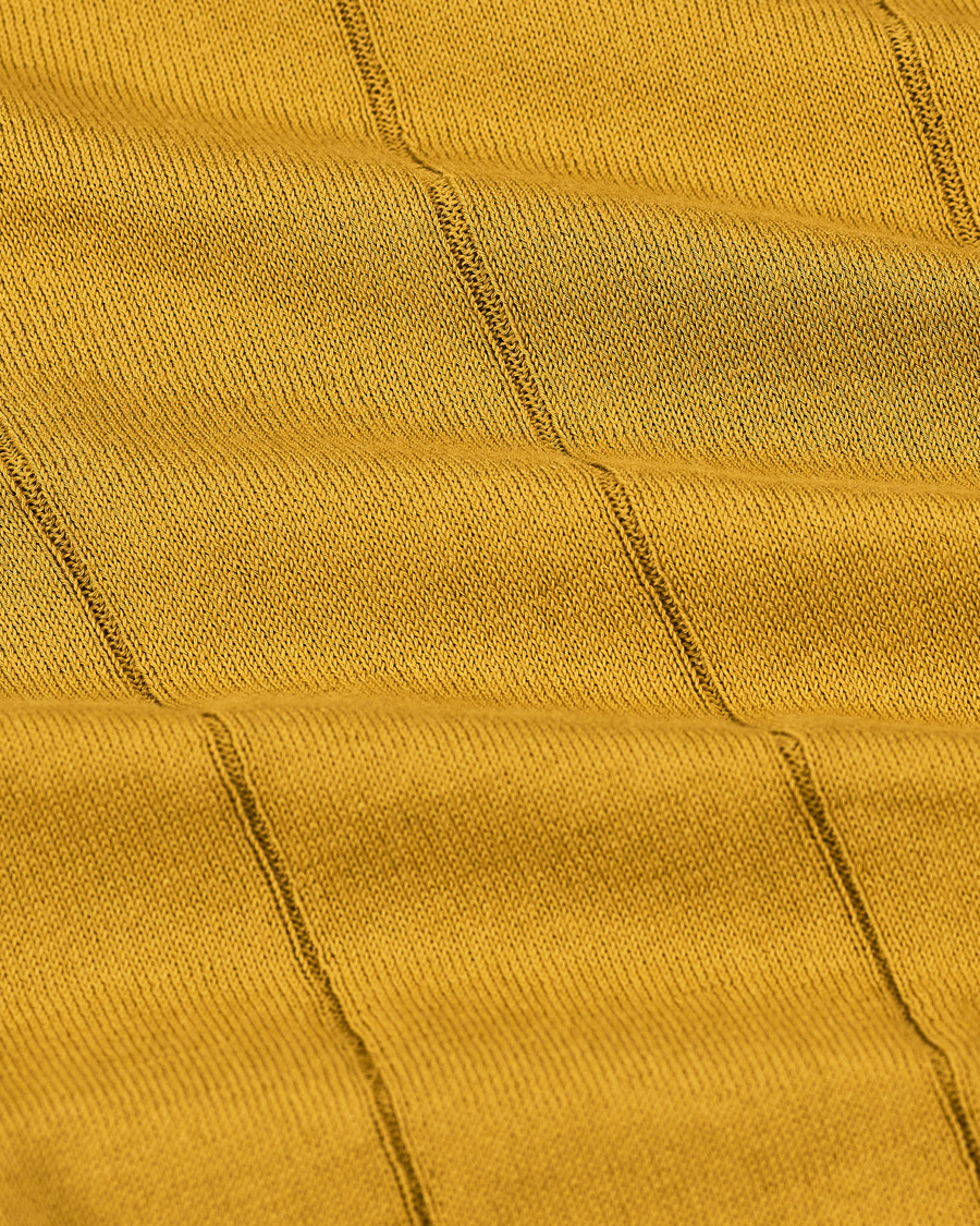 Herren | Poloshirts | Lardini | Cotton Crèpe Knitted Polo Mustard