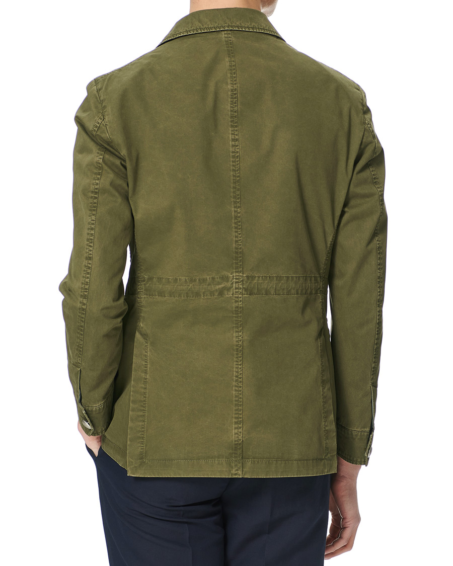 Herren | Jacken | L.B.M. 1911 | Cotton Gabardine Field Jacket Olive
