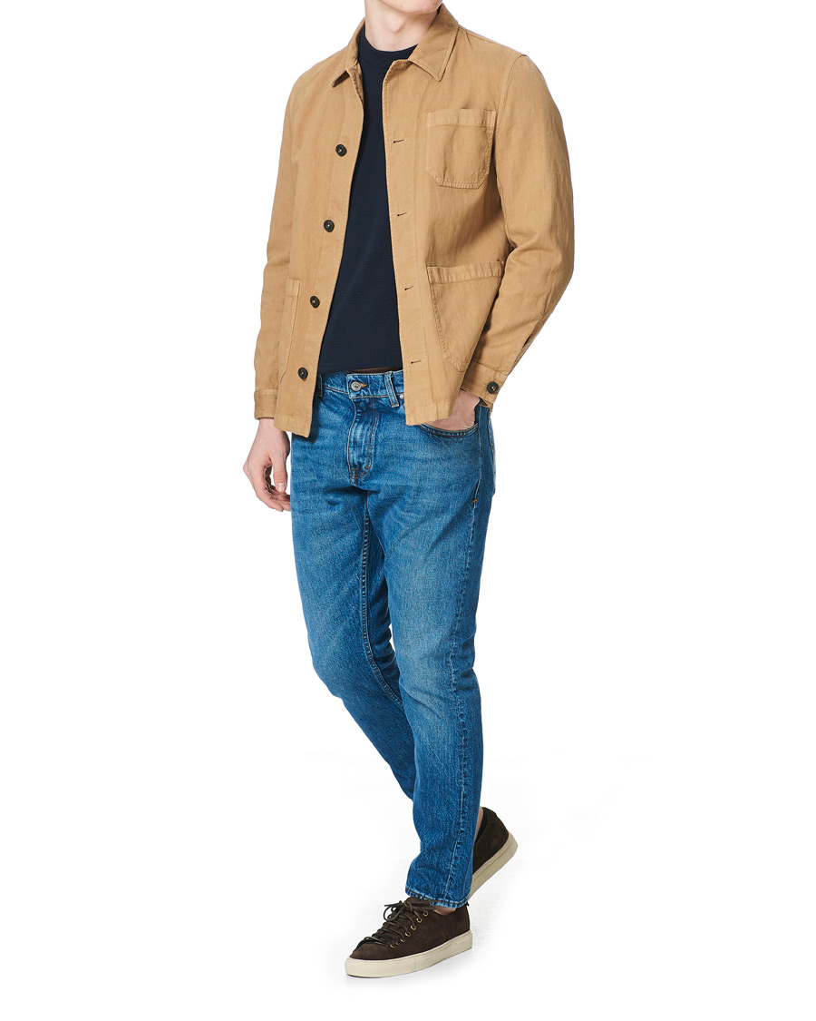 Herren | Hemden | L.B.M. 1911 | Cotton/Linen Overshirt Beige