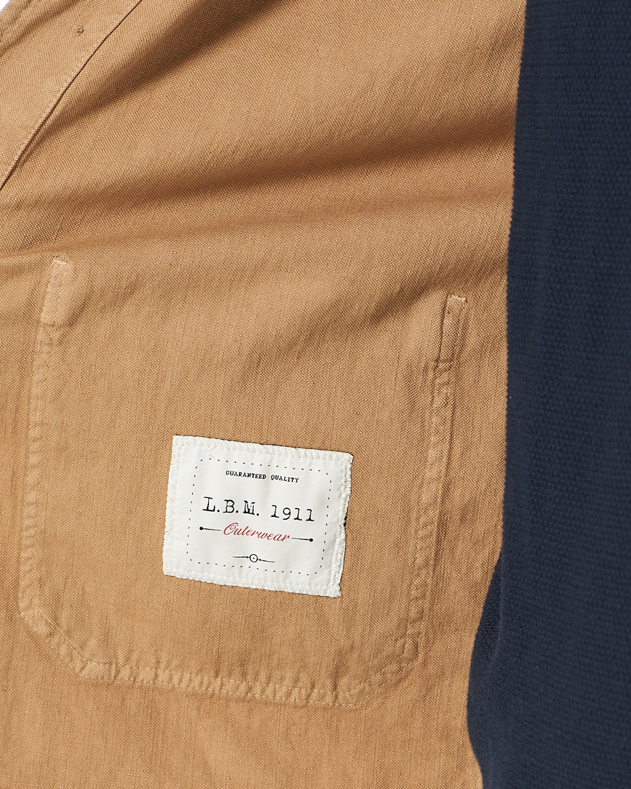 Herren | Hemden | L.B.M. 1911 | Cotton/Linen Overshirt Beige