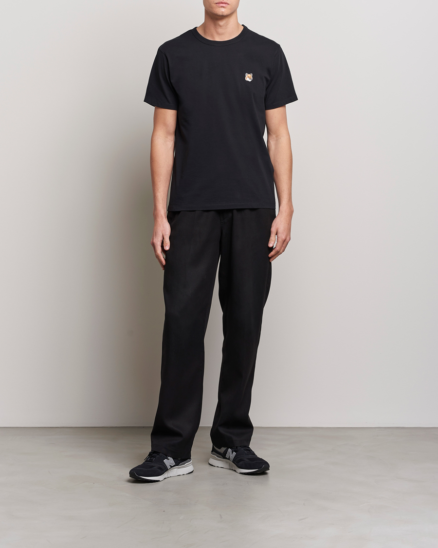 Herren | T-Shirts | Maison Kitsuné | Fox Head T-Shirt Black