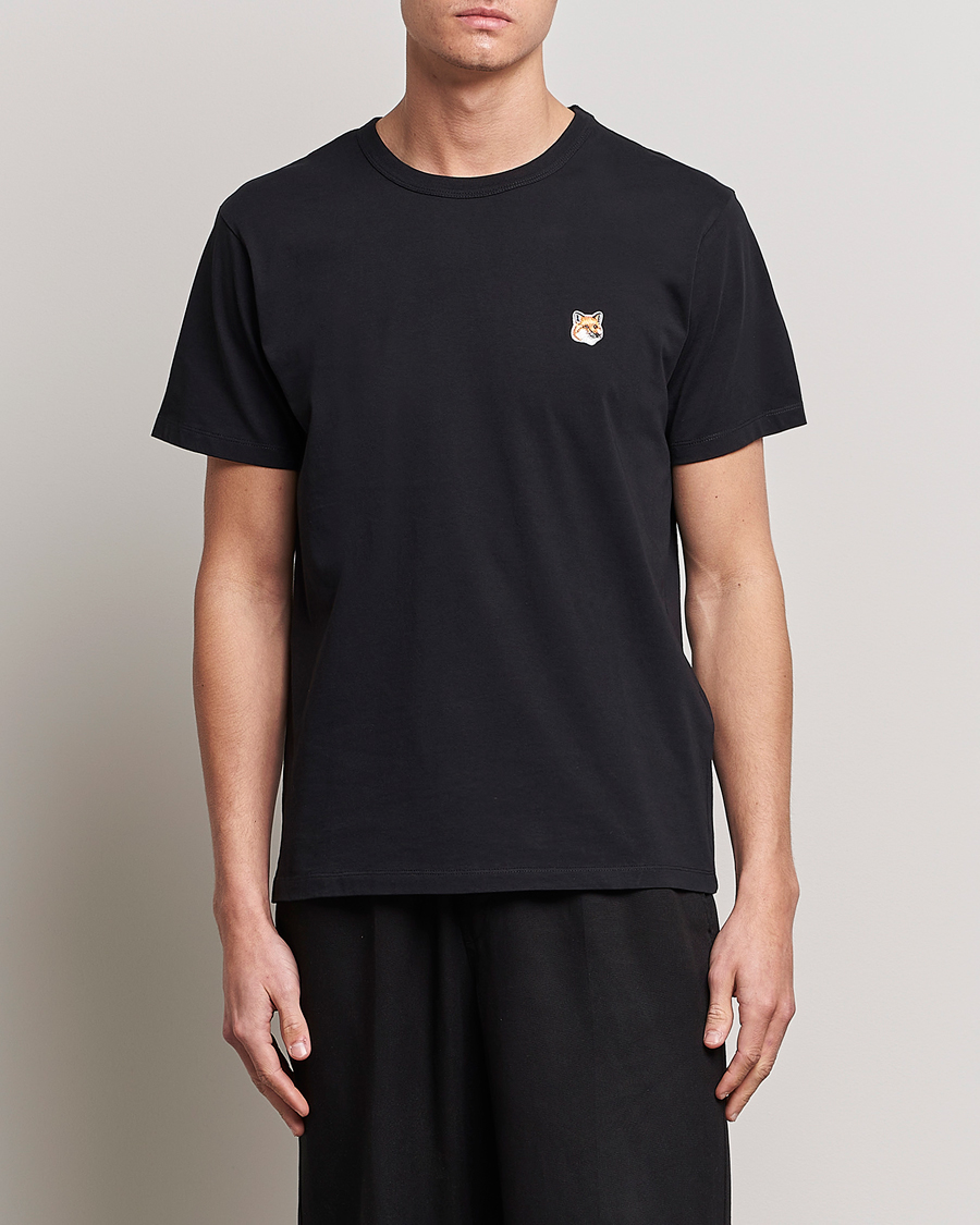 Herren |  | Maison Kitsuné | Fox Head T-Shirt Black