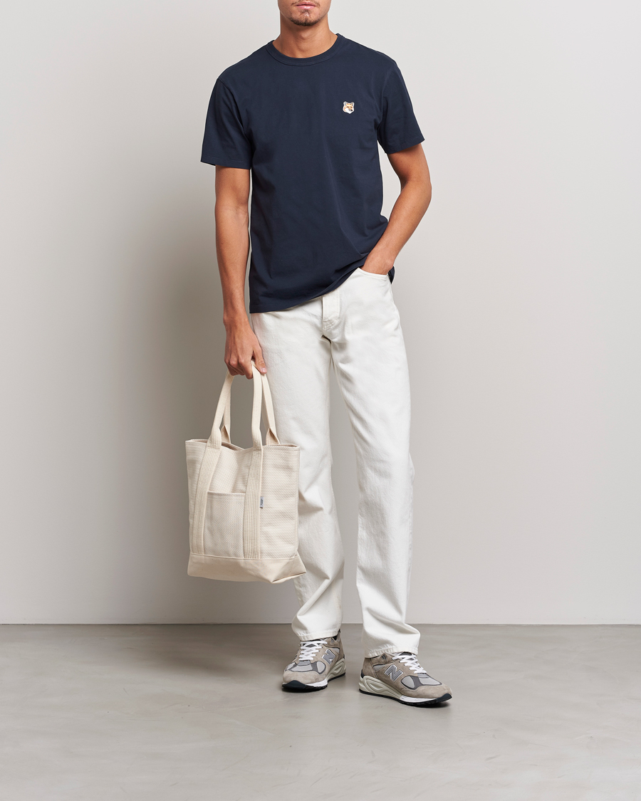 Herren | T-Shirts | Maison Kitsuné | Fox Head T-Shirt Navy